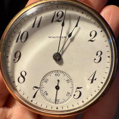 Three Pocket Watches incl. Waltham 15 Jewels (K-HS)