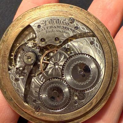 Three Pocket Watches incl. Waltham 15 Jewels (K-HS)