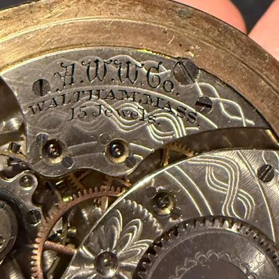 Three Pocket Watches incl. Waltham 15 Jewels (K-HS)