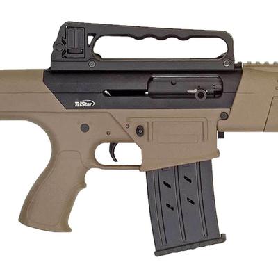Sale Photo Thumbnail #389: MANUFACTURER: TriStar Sporting Arms
FAMILY: Tristar Shotgun Series
MODEL: KRX Tactical
TYPE: Shotgun
ITEM GROUP: Tactical Semi-Auto Shotguns
ACTION: Semi-Auto
CALIBER/GAUGE: 12 Gauge
FINISH: Black
FINISH TYPE: Black
STOCK: Synthetic Stock
STOCK/GRIPS: Fla