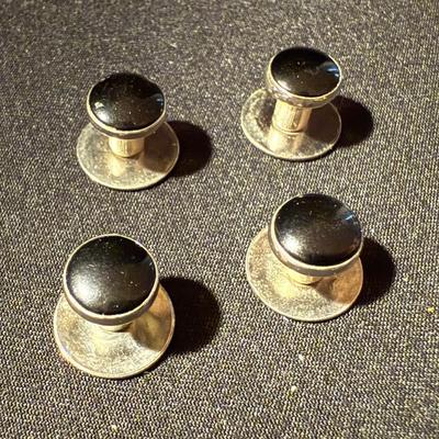 14K Tie Tack Pin plus Cufflinks & More (K-HS)