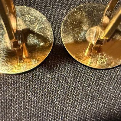 14K Tie Tack Pin plus Cufflinks & More (K-HS)