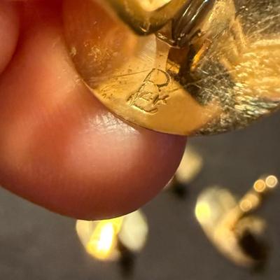 14K Tie Tack Pin plus Cufflinks & More (K-HS)