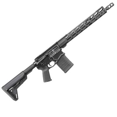 Sale Photo Thumbnail #401: MANUFACTURER: Ruger
FAMILY: SFAR Rifle Series
MODEL: SFAR
TYPE: Rifle
ITEM GROUP: AR Style Centerfire Rifles
ACTION: Semi-Auto
CALIBER/GAUGE: 7.62 x 51mm | 308 Win
FINISH: Black Hard Coat Anodized
STOCK: Collapsible / Folding Stock
STOCK/GRIPS: MAGPUL MOE