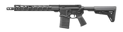 Sale Photo Thumbnail #402: MANUFACTURER: Ruger
FAMILY: SFAR Rifle Series
MODEL: SFAR
TYPE: Rifle
ITEM GROUP: AR Style Centerfire Rifles
ACTION: Semi-Auto
CALIBER/GAUGE: 7.62 x 51mm | 308 Win
FINISH: Black Hard Coat Anodized
STOCK: Collapsible / Folding Stock
STOCK/GRIPS: MAGPUL MOE