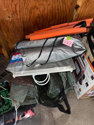 Sale Photo Thumbnail #263: G83-tarps + garage misc