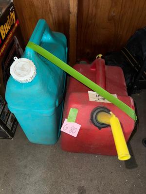 Sale Photo Thumbnail #271: G80-Gas can and jug
