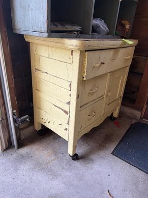 Sale Photo Thumbnail #506: G2-Washstand plus contents
