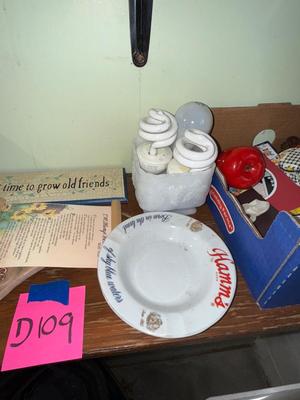 Sale Photo Thumbnail #546: D109-Hamm’s ashtray plus extras