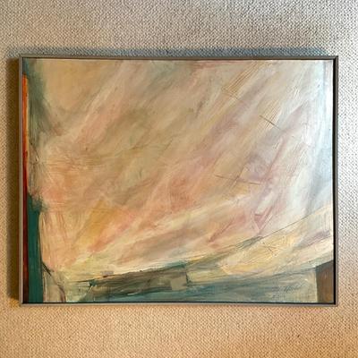 A802 Original American Contemporary Acrylic on Canvas by Dan Welden