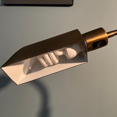 A809 Ottolite Metal/Gold Desk Lamp