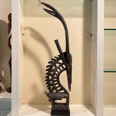 L812 Chiwara Antalope Dance Crest Bambara Segou Region MALI Headdress