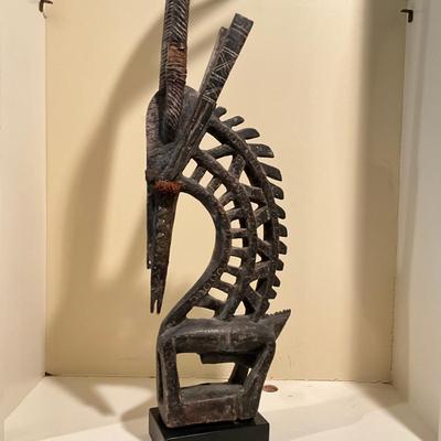 L812 Chiwara Antalope Dance Crest Bambara Segou Region MALI Headdress