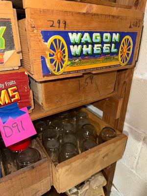 Sale Photo Thumbnail #607: D91-crates and jars