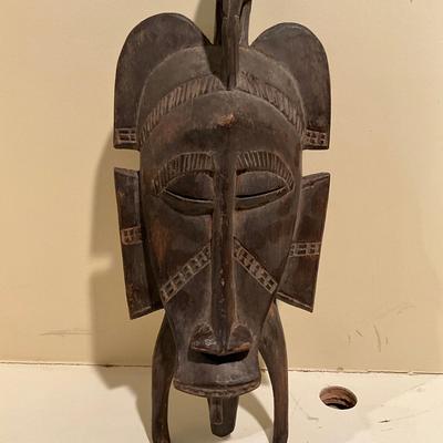 L822 Senufo Kpeliye'e Face Mask From Cote D'lvoire
