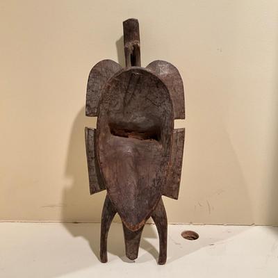 L822 Senufo Kpeliye'e Face Mask From Cote D'lvoire