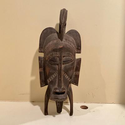 L822 Senufo Kpeliye'e Face Mask From Cote D'lvoire