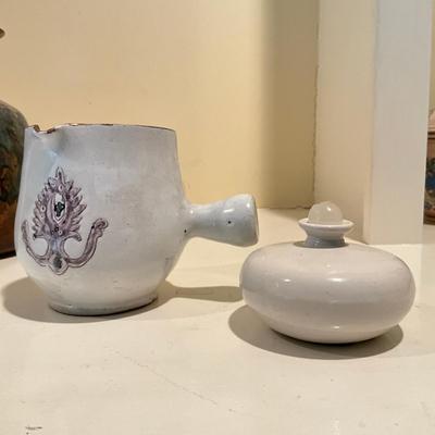 L823 Assortment Of Glazed Pottery