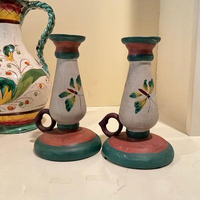 L824 Italian Pottery Lot
