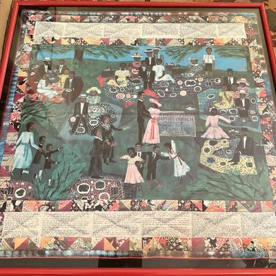 L827 Faith Ringgold (1930-2024) Framed Print