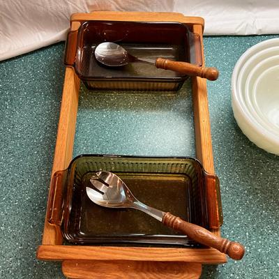 K841 Fire-King Ovenware & Serving Dishes