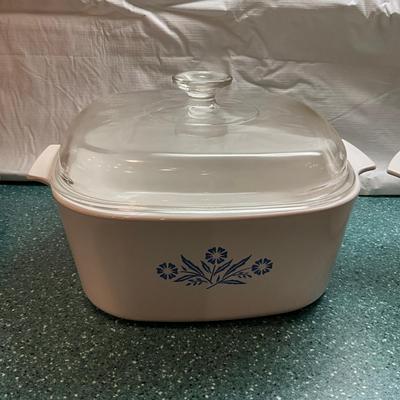 K842 Cornflower & Spice Of Life Corningware