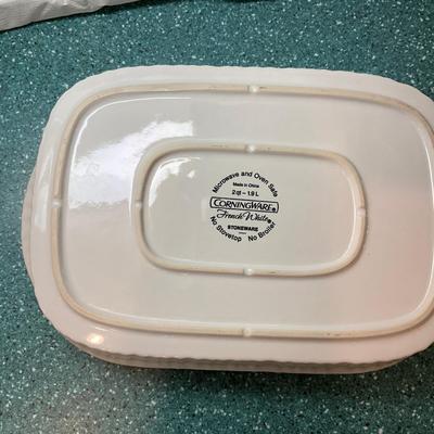 K844 Assortment Of Carving Tray & Corningware