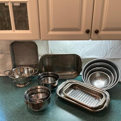K848 Stainless Steel Bowls & Baleware