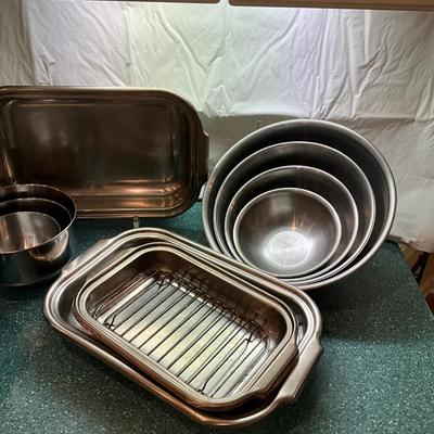 K848 Stainless Steel Bowls & Baleware