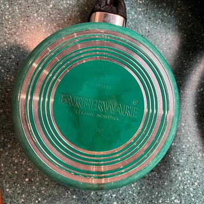 K852 Turquoise Farberware Set