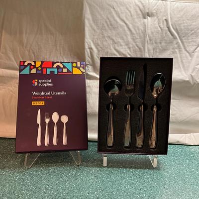 K853 Special Supplies 4pc Weighted Utensils
