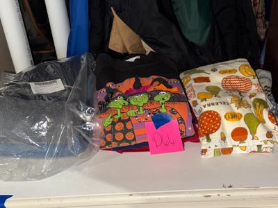 Sale Photo Thumbnail #697: D66-Misc clothing and towels