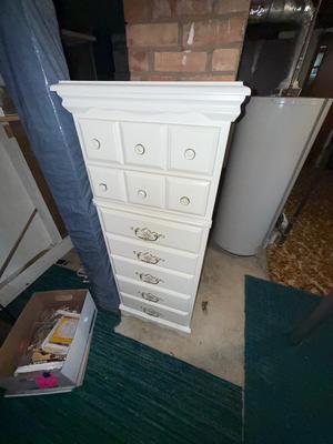 Sale Photo Thumbnail #701: D64-Tall, narrow dresser