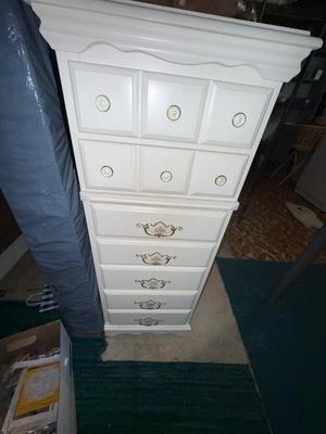 Sale Photo Thumbnail #702: D64-Tall, narrow dresser