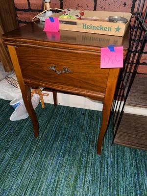 Sale Photo Thumbnail #716: D60-sewing cabinet – empty