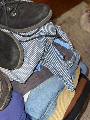 Sale Photo Thumbnail #738: D56-large clothing lot