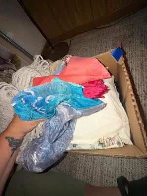 Sale Photo Thumbnail #755: D51-scarves and linens