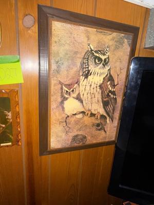 Sale Photo Thumbnail #829: D27-Owl Art