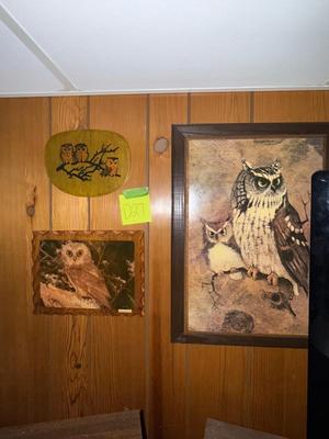 Sale Photo Thumbnail #826: D27-Owl Art