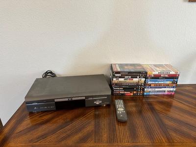 ZENITH DVD/MP3 PLAYER AND DVD COLLECTION