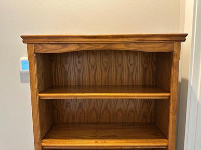 OAK BOOKSHELF