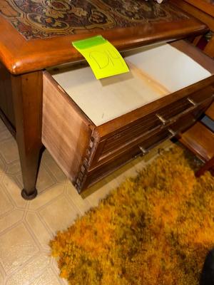 Sale Photo Thumbnail #875: D14-vintage side table