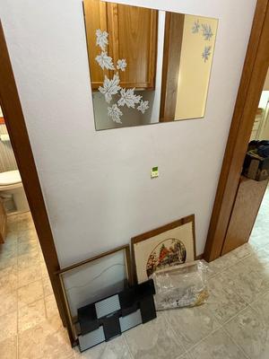 Sale Photo Thumbnail #1048: M30-mirror plus wall decor