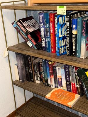 Sale Photo Thumbnail #1081: M22-bookshelf and books