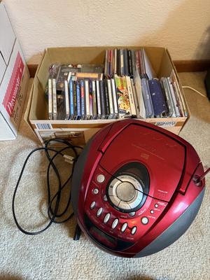 Sale Photo Thumbnail #1154: M3-CD’s and CD player