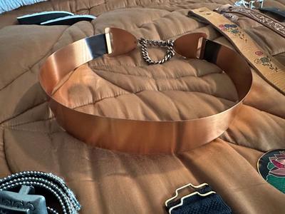 VARIETY OF LADIES BELTS AND BUCKLES