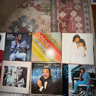 L892 Large Assortment Of Jazz Vinyl Records