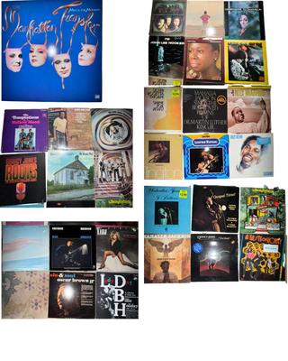 L892 Large Assortment Of Jazz Vinyl Records