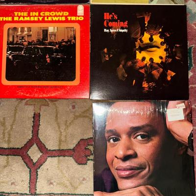 L893 Large Lot Of Various Jazz Records Herbie Hancock, John Lee Hooker
