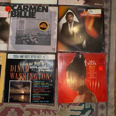 L893 Large Lot Of Various Jazz Records Herbie Hancock, John Lee Hooker